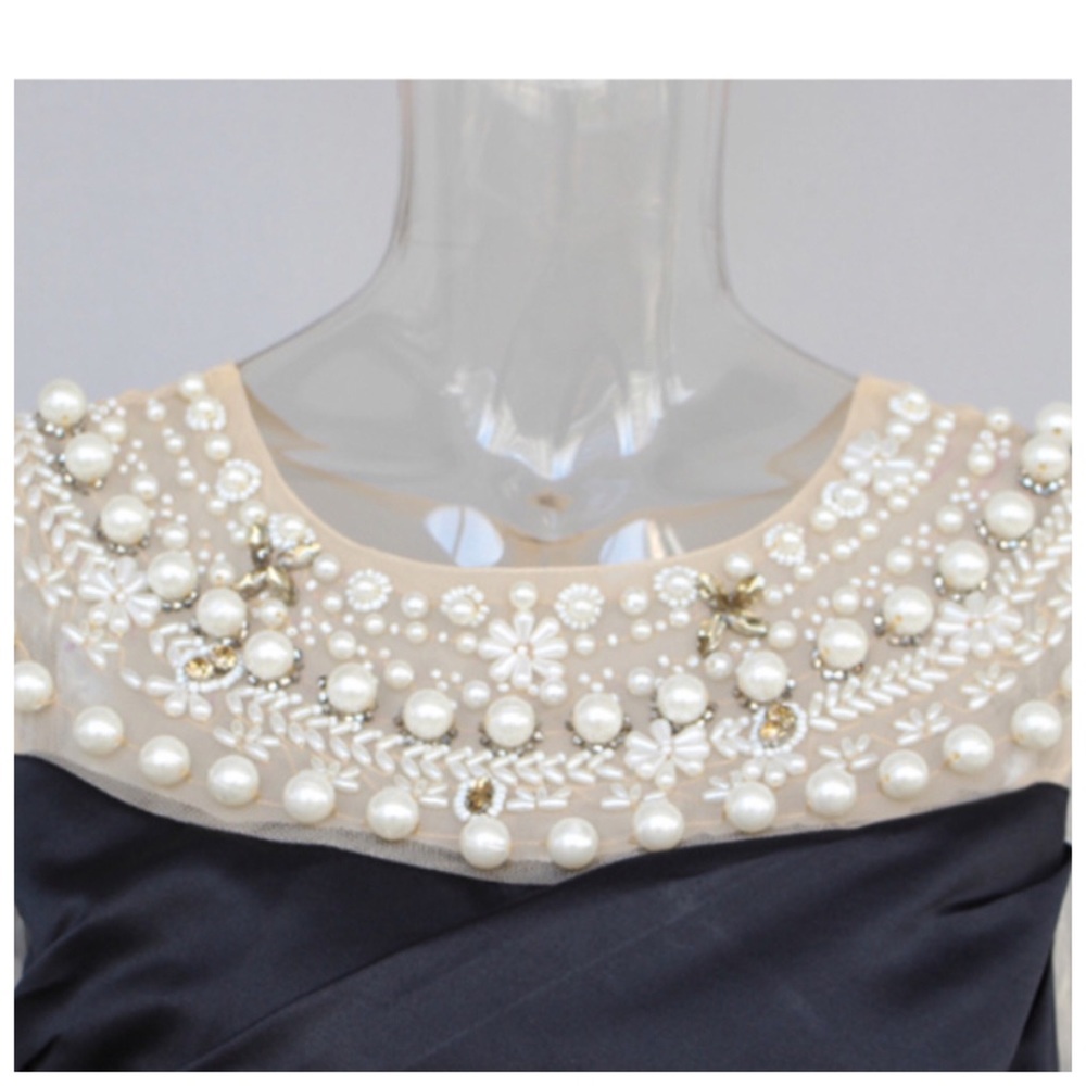 Gorgeous Silk Satin Cocktail Dress The Torie - Picture 9 of 12